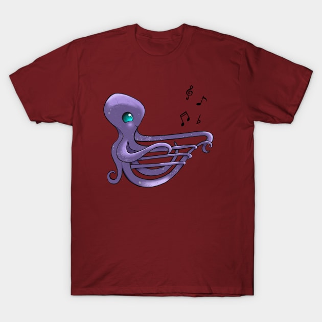 Harp on T-Shirt by SmannaTales